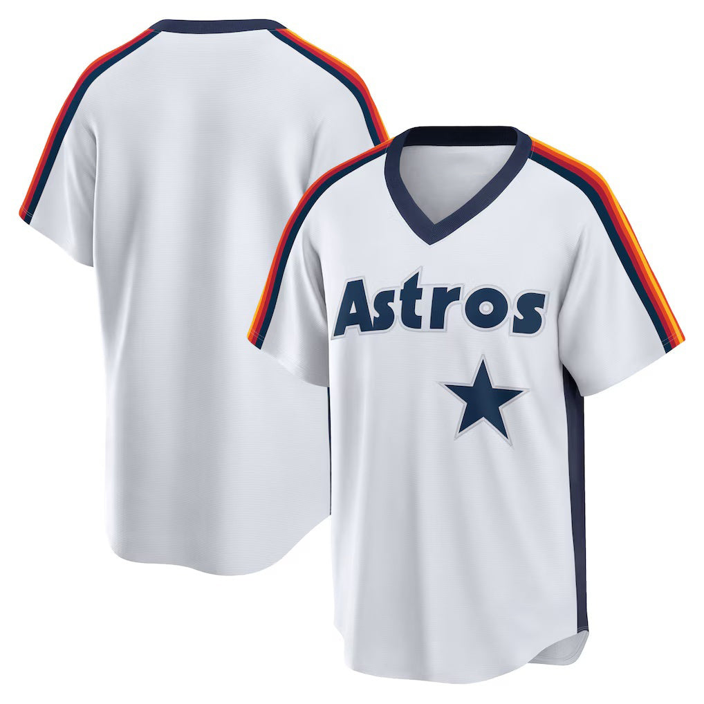 Houston Astros White Fotopoulosg Home Cooperstown Collection Player Jersey