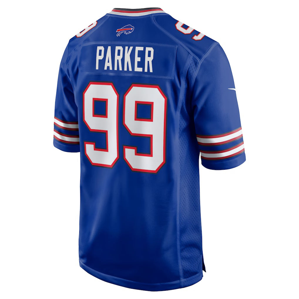 B.Bills #99 T.J. Parker Royal Fotopoulosg Game Jersey