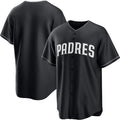 San Diego Padres Blank Black Fotopoulosg Lights Out Limited Stitched Jersey