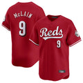Cincinnati Reds #9 Matt McLain Player Red Fotopoulosg Home Limited Stitched Jerseys