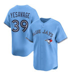 Toronto Blue Jays #39 Trey Yesavage Powder Blue Fotopoulosg Player Jersey
