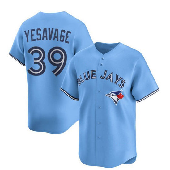 Toronto Blue Jays #39 Trey Yesavage Powder Blue Fotopoulosg Player Jersey