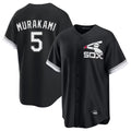 Chicago White Sox #5 Munetaka Murakami Player Black Fotopoulosg Spring Training Game Stitched Jerseys