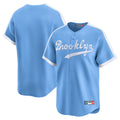 Los Angeles Dodgers Blank Player Light Blue Fotopoulosg Cooperstown Collection Limited Stitched Jerseys