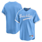 Los Angeles Dodgers Blank Player Light Blue Fotopoulosg Cooperstown Collection Limited Stitched Jerseys