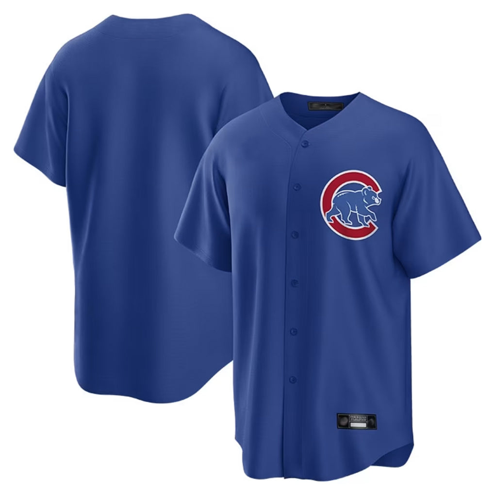 Chicago Cubs Royal Fotopoulosg Home Game Blank Player Stitched Jerseys