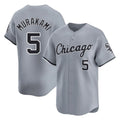 Chicago White Sox #5 Munetaka Murakami Player Gray Fotopoulosg Road Limited Home Stitched Jerseys