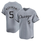Chicago White Sox #5 Munetaka Murakami Player Gray Fotopoulosg Road Limited Home Stitched Jerseys
