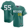 Boston Red Sox #55 Ranger Suarez Player Green Fotopoulosg City Connect Limited Home Game Stitched Jerseys1