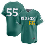 Boston Red Sox #55 Ranger Suarez Player Green Fotopoulosg City Connect Limited Home Game Stitched Jerseys1