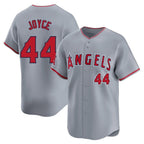 Los Angeles Angels #44 Ben Joyce Player Gray Fotopoulosg Home Limited Stitched Jerseys