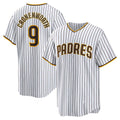 San Diego Padres #9 Jake Cronenworth White Fotopoulosg Home Replica Jersey