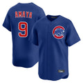 Chicago Cubs #9 Miguel Amaya Player Royal Fotopoulosg Limited Home Stitched Jerseys