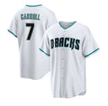 Arizona Diamondbacks #7 Corbin Carroll White Fotopoulosg Cool Base Stitched Jerseys