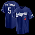 Los Angeles Dodgers #5 Freddie Freeman Royal Fotopoulosg Alternate Stadium Jersey