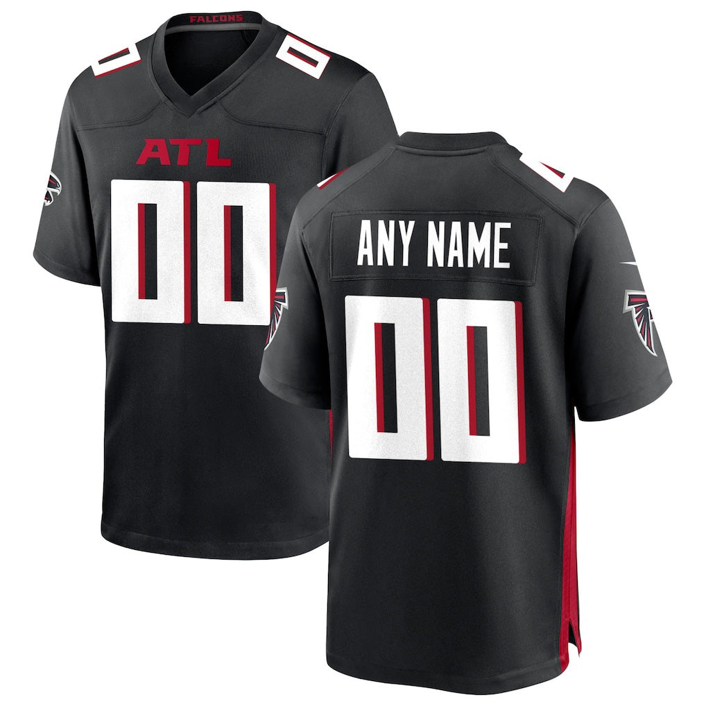 Custom A.Falcons Black Fotopoulosg Game Jersey