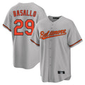 Baltimore Orioles #29 Samuel Basallo Player Gray Fotopoulosg Home Game Stitched Jerseys