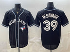 Toronto Blue Jays #39 Trey Yesavage 2026 Fashion Replica Black Fotopoulosg Out Stitched Jersey